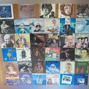 Alla Pugacheva and other vinyl records (Total: 35 pcs)